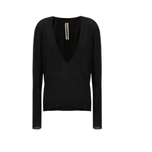 Rick Owens Extreme V Neck Pullover