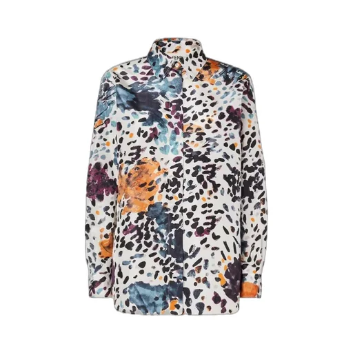 Fendi Falena Printed Oversized Shirt