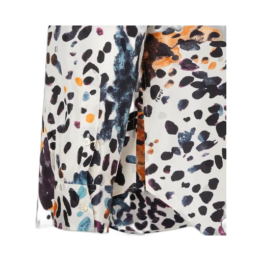 Fendi Falena Printed Oversized Shirt
