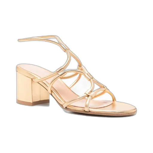 Multi Way Strap Heeled Sandals