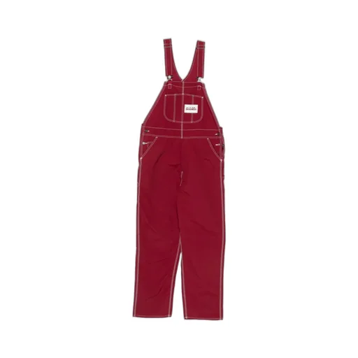 Contrast-Stitching Jumpsuit