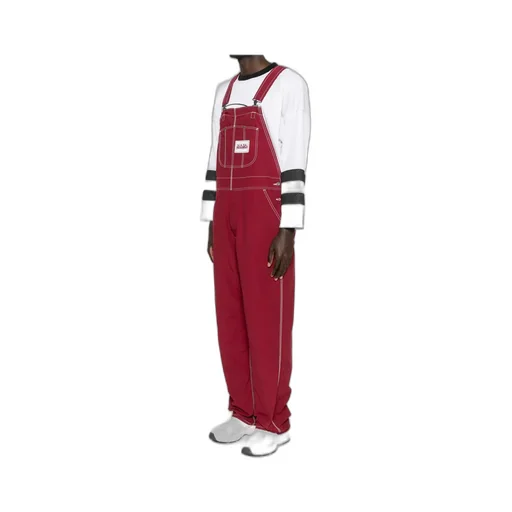Contrast-Stitching Jumpsuit