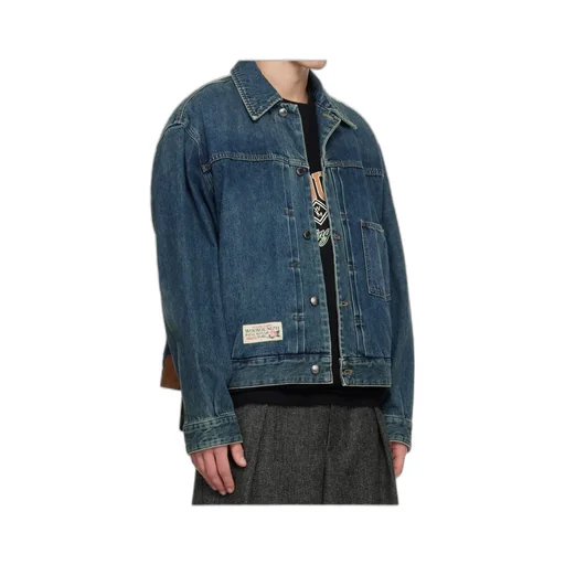 Button-Down Denim Jacket