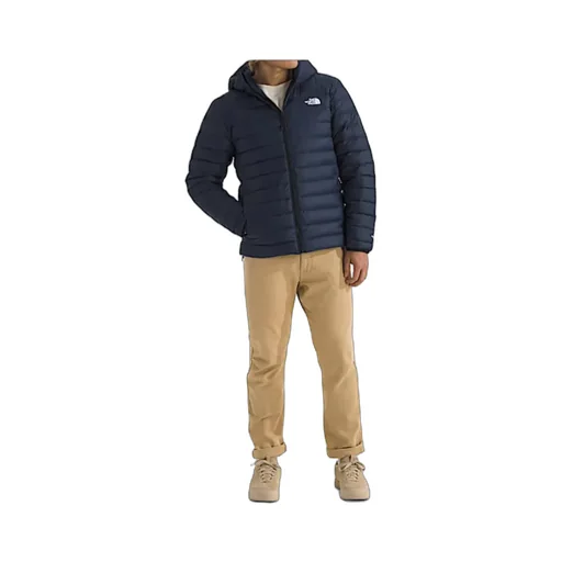 Quilted Hooded Down Jacket