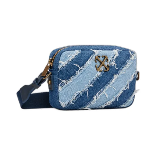 Off-White Raw Denim Camera Bag