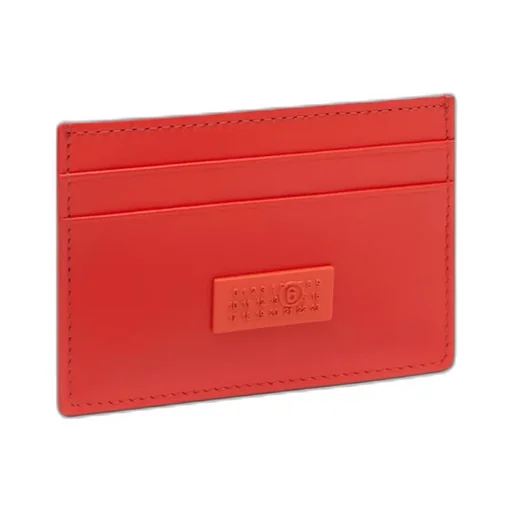 Mm6 Maison Margiela Numeric Leather Card Holder
