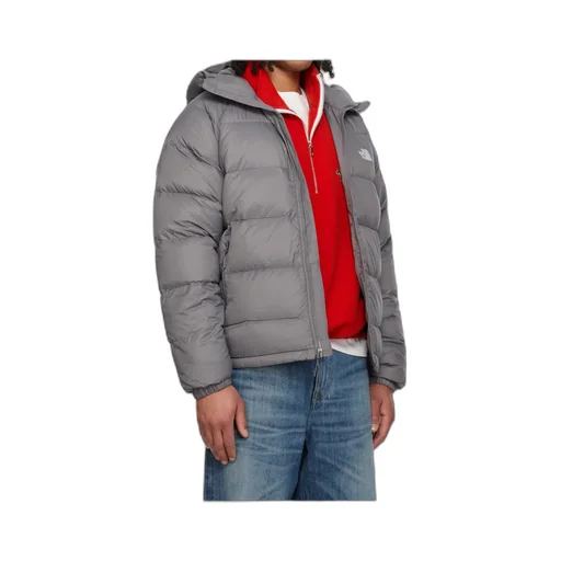 Hooded Zip-Fastening Coat