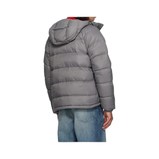 Hooded Zip-Fastening Coat
