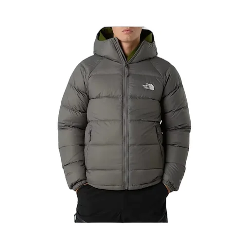 Hooded Zip-Fastening Coat