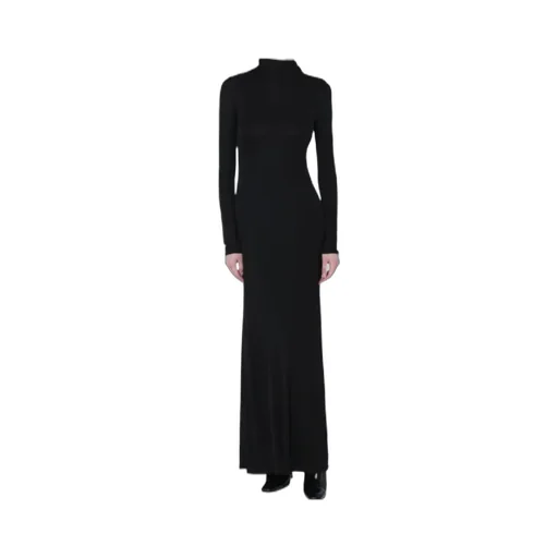 Dress With Back Draping