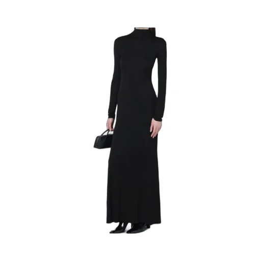 Dress With Back Draping