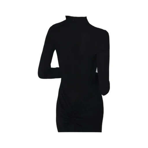 Dress With Back Draping