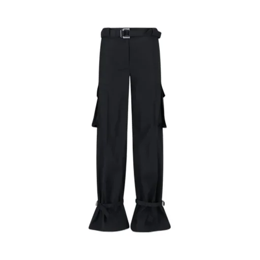 The Attico Belted Long Pants