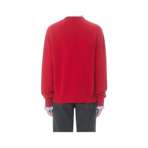Valentino Animal Embroidered Crewneck Jumper