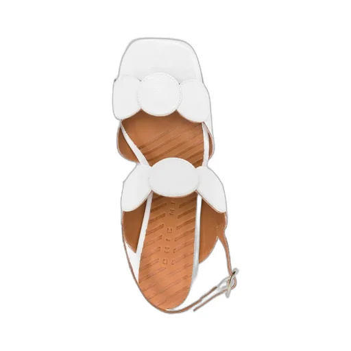 Round-Toe High-Heeled Sandals
