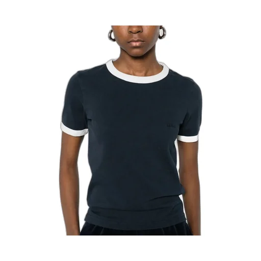 A.P.C. Crewneck Logo Embroidered T-Shirt