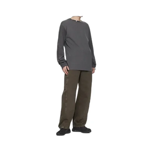 Logo Metal Chip Long-Sleeve T-Shirt