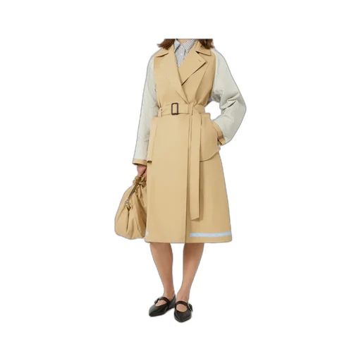 Long-Sleeved Trench Coat