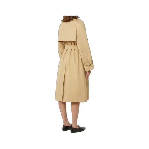 Long-Sleeved Trench Coat