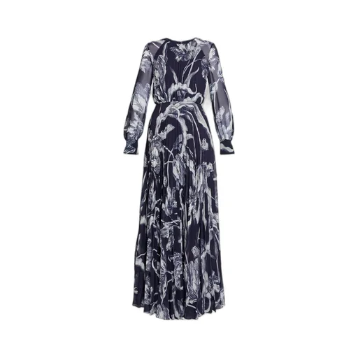 Long-Sleeved Formal Dress