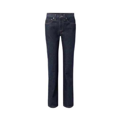 Zip-Up Denim Jeans