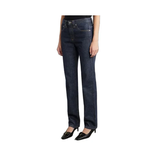 Zip-Up Denim Jeans