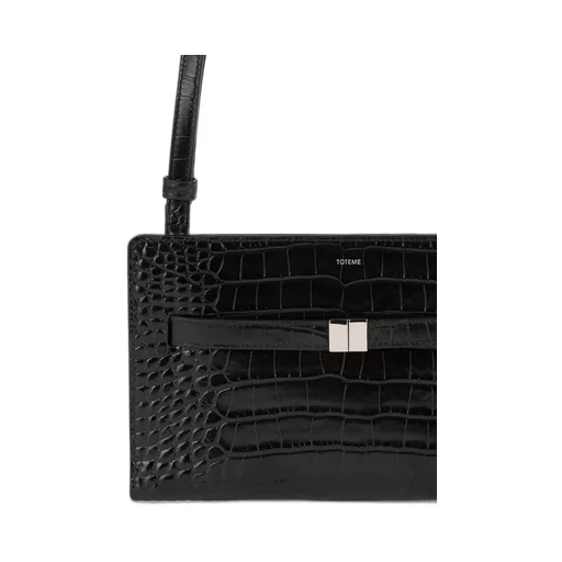 Totme Embossed Belted Crossbody Bag