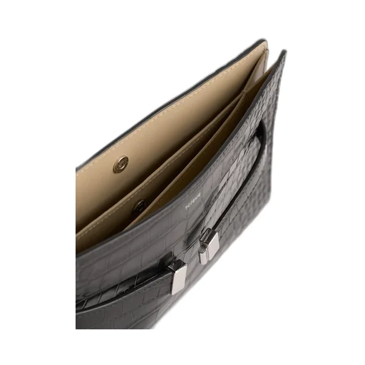 Totme Embossed Belted Crossbody Bag