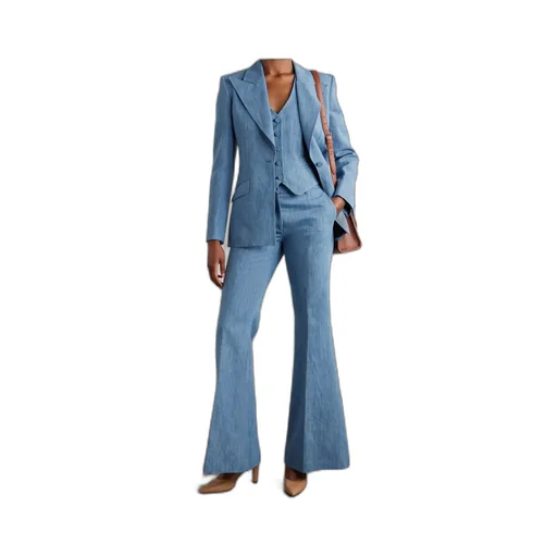 Long-Sleeved Suit Jacket
