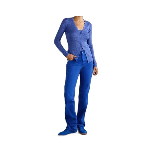 High-Waisted Straight Leg Jeans