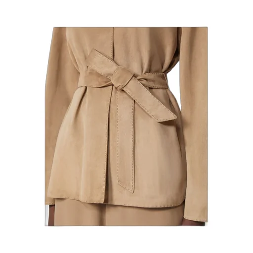 Suede Jacket - Hazelnut Brown