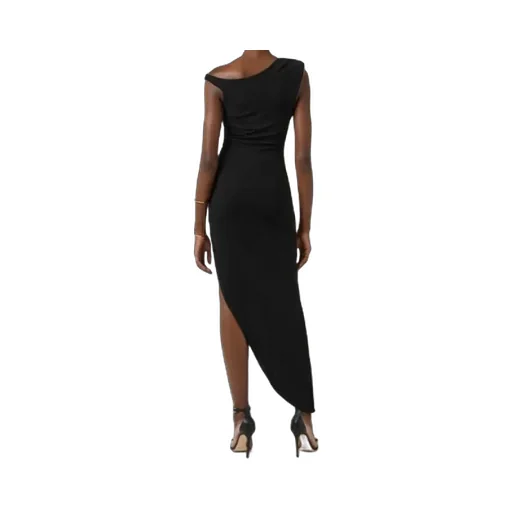 Elisabetta Franchi Jewel Shoulder Dress