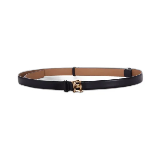 Elisabetta Franchi Logo Plaque Belt