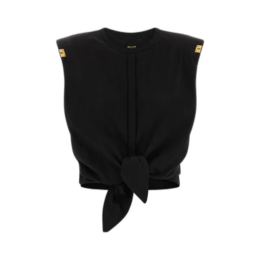 Elisabetta Franchi Knot Jersey T-Shirt