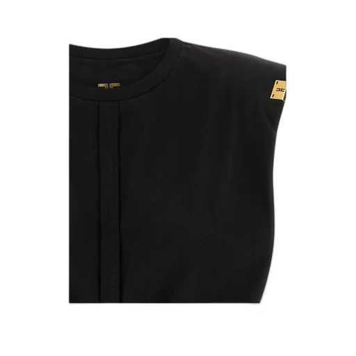 Elisabetta Franchi Knot Jersey T-Shirt