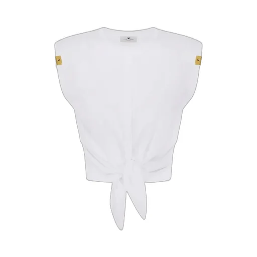 Elisabetta Franchi Knot Jersey T-Shirt