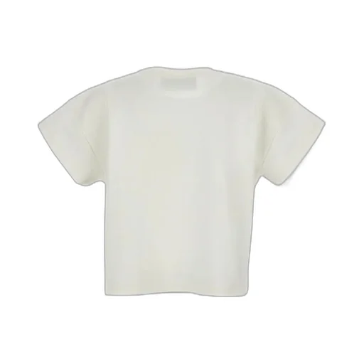 Elisabetta Franchi Logo Lettering Crewneck T-Shirt