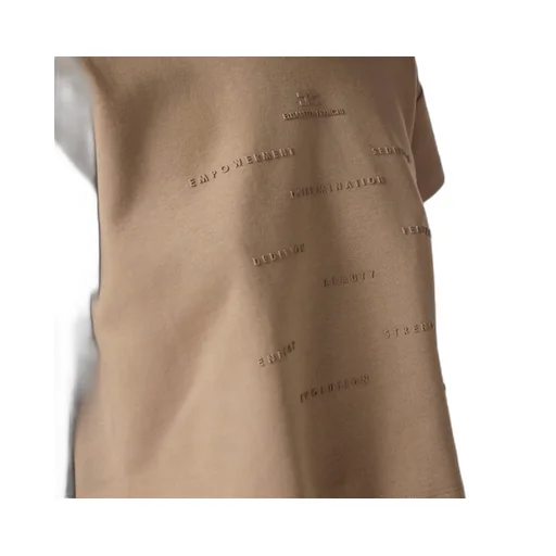 Elisabetta Franchi Logo Lettering Crewneck T-Shirt