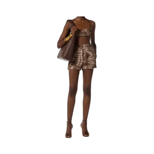 Elisabetta Franchi Print Shorts
