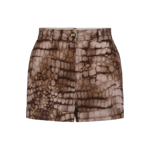 Elisabetta Franchi Print Shorts