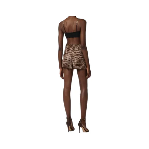 Elisabetta Franchi Print Shorts