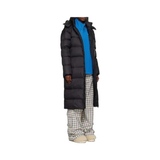 Long Hooded Down Jacket
