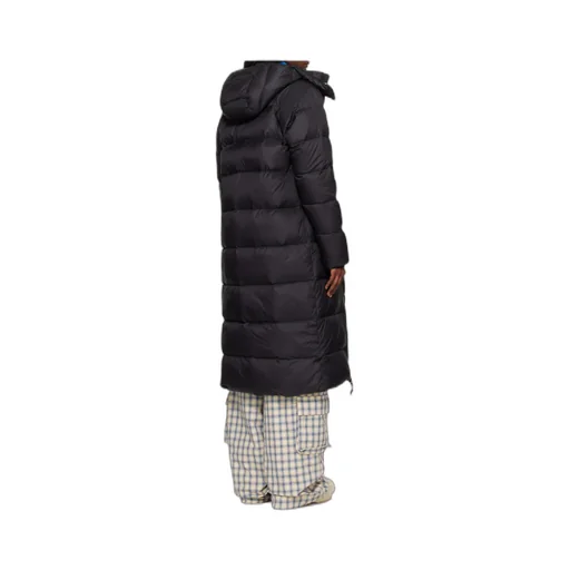 Long Hooded Down Jacket