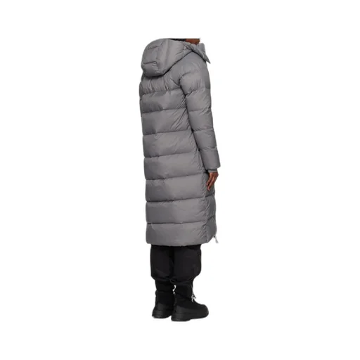 Long Hooded Down Jacket