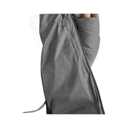 Long Hooded Down Jacket