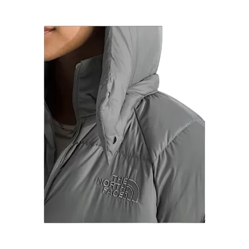 Long Hooded Down Jacket
