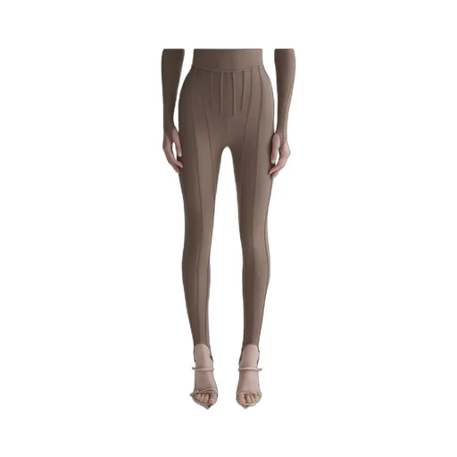 Seam-Detail Leggings