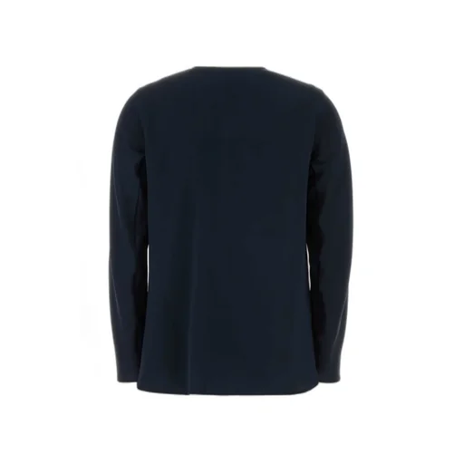 Max Mara Mitico Crewneck Long-Sleeved Blouse