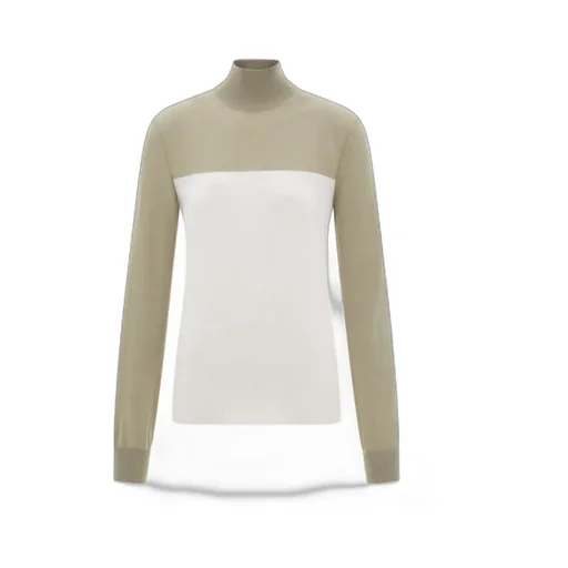 Two Tone Turtleneck