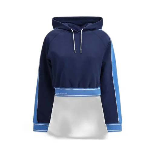 Casablanca Drawstring Cropped Hoodie